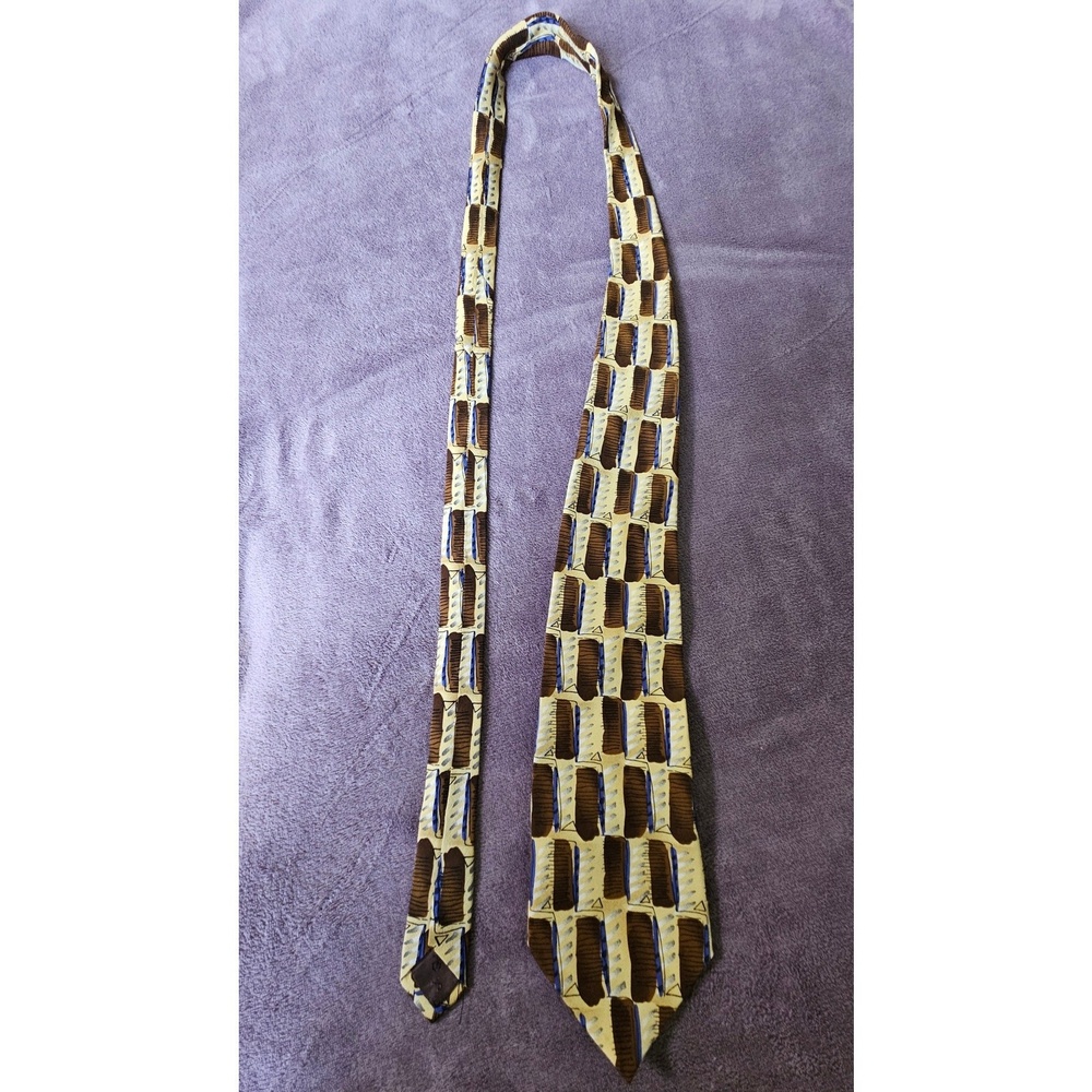 Jerry Garcia 100% Silk tie,‎ "Untitled Collection Fifteen" 1996 from the Estate